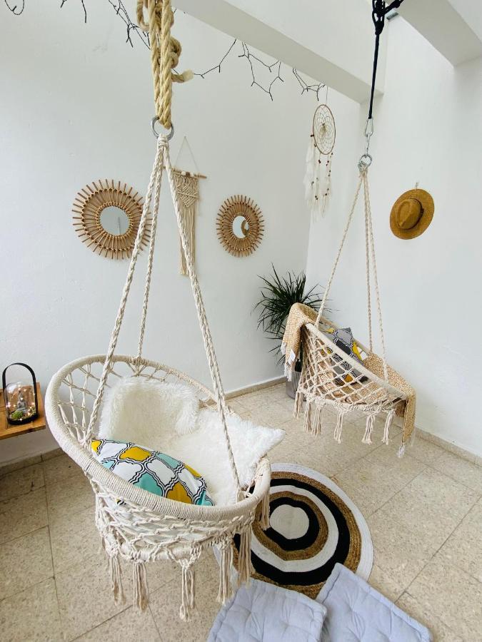 Boho-Chic One Bedroom Flat In Engomi Luaran gambar